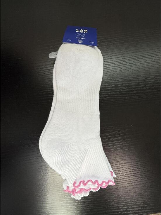 JoyLab Other - JoyLab Ankle Socks 2‑Pack – White, Shoe Size 4–10